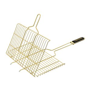 Решётка-гриль для стейков GOLD, 60(+5) х45х27х2 см