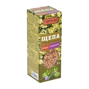 Щепа для копчения "Ольха+Розмарин", 1л
