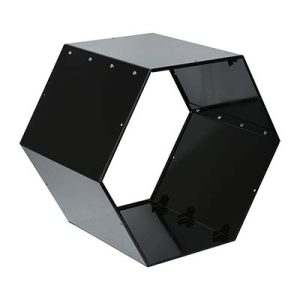 Дровница сборная "Сота", 52 x 60 x 40 см с рёбрами жесткости