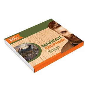 Мангал облегченный для туризма 30 х 24 х 30 см, сборный, без шампуров, в коробке