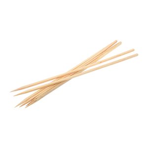 Шампуры бамбуковые 40 x 0,6 x 0,6 см, КВАДРАТНЫЕ, 6 шт в ПВХ упаковке