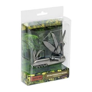 Мультиинструмент "Универсал" (нержавеющая сталь, 14 функций, со светодиодным фонариком)