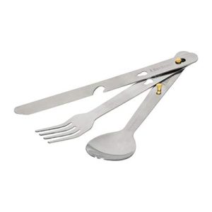 Набор столовых приборов  (вилка, ложка,нож), в чехле, 16см