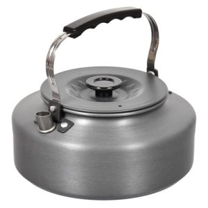 BOYSCOUT  Чайник "Туристический" 1,6 л, АНОДИРОВАННЫЙ алюминий, с чехлом