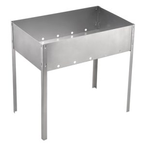 Мангал 50 х 30 х 50 см, сборный, без шампуров, в картонной коробке