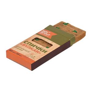 Спички "Вулкан" 60 мм, 10 шт длительного горения