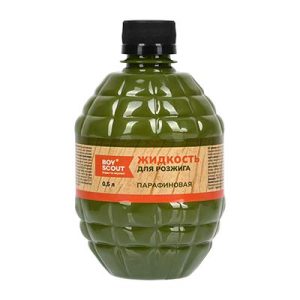 Жидкость для розжига 0,5 л Парафиновая