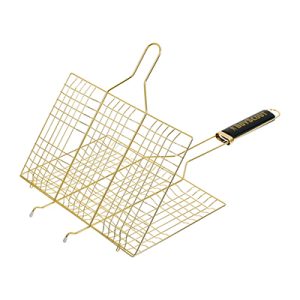 BOYSCOUT Решетка-гриль для 6 порций блюд GOLD (ГОЛД), 54(+5)x33x22x2 cм / 12